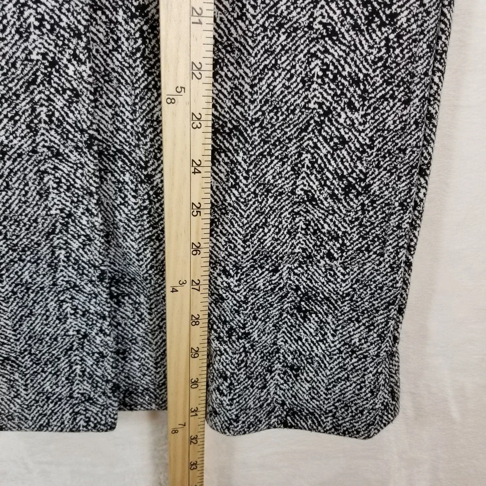 Cabi Herringbone Topper Jacket Black White Double Breasted Blazer 4294 Womens XS